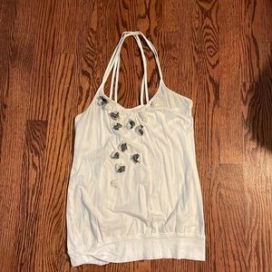 White Hollister Tank top